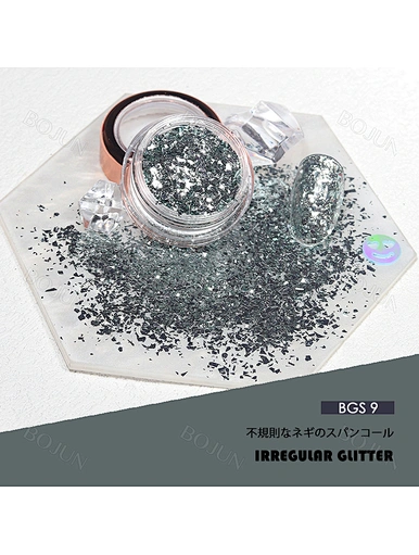 metallic glitter flakes